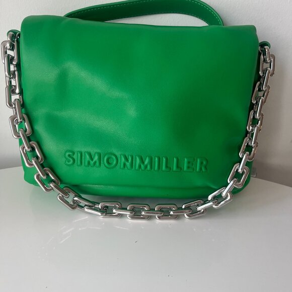 Simon Miller crossbody fold over chain link bag - Picture 3 of 8